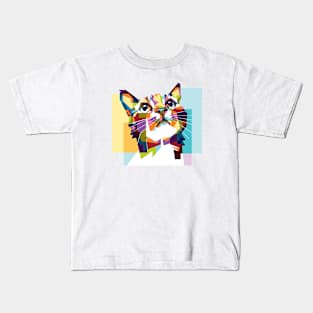 Cute Cat Kids T-Shirt